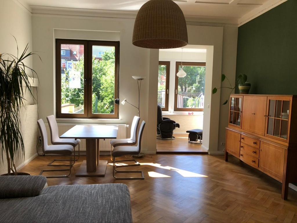 Ferienwohnung An Der Gruenen Clara Ерфурт Екстер'єр фото